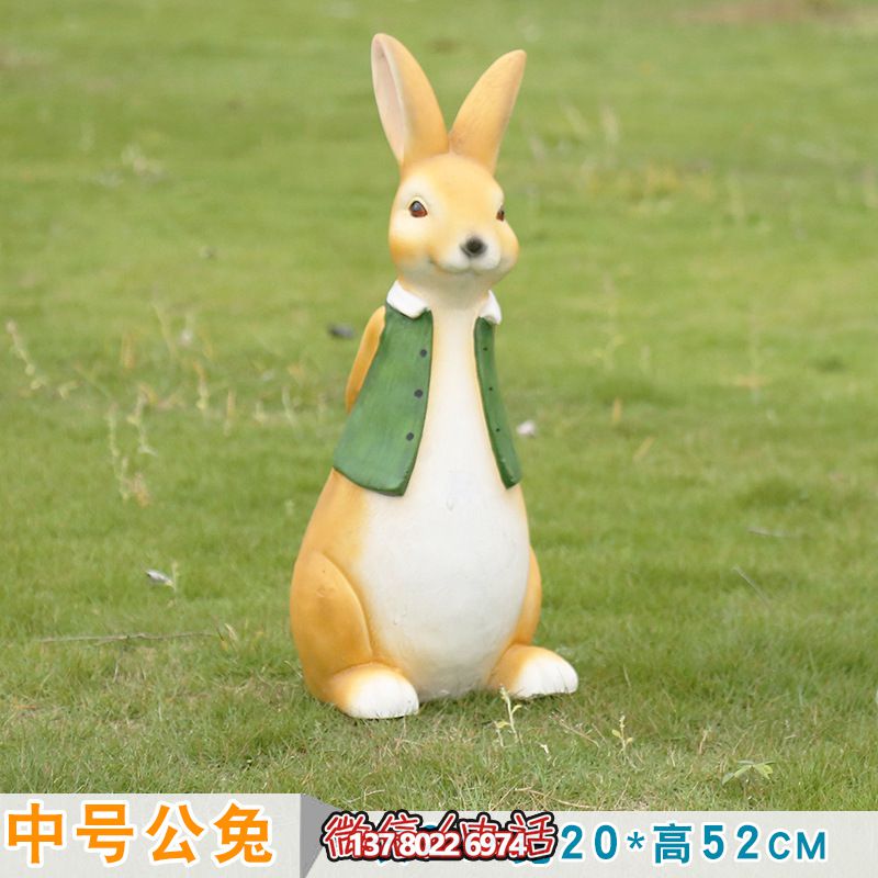 樹脂兔子游樂場游樂雕塑 樹脂兔子游樂場游樂雕塑