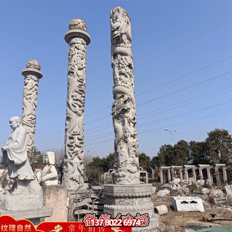 精美石雕文化庭院，欣賞絢麗景觀