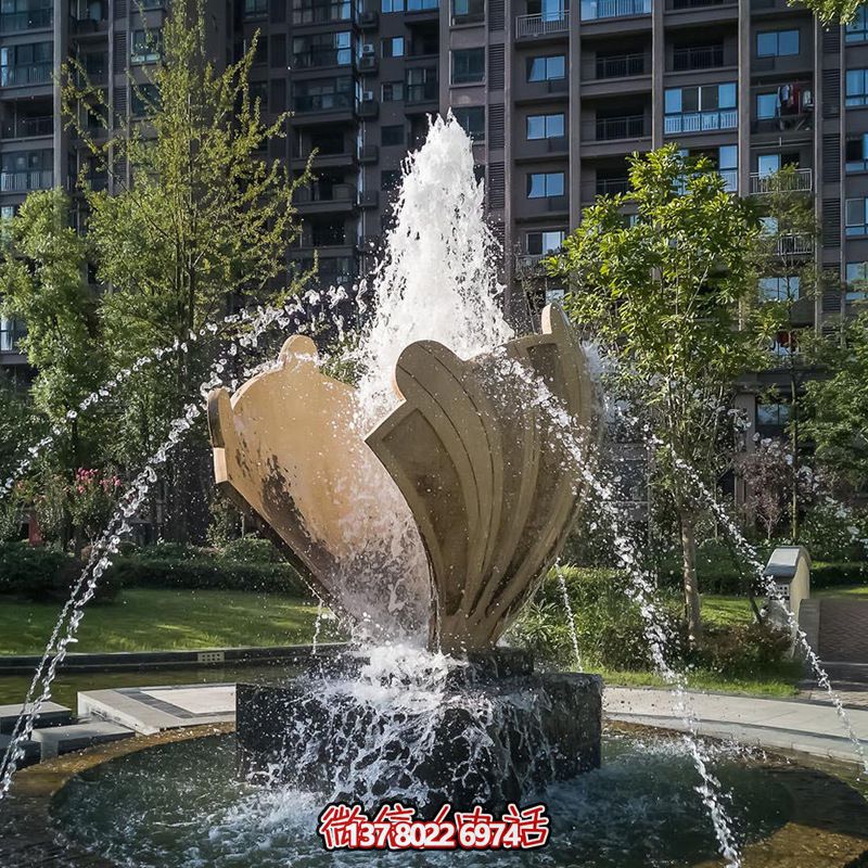 精致園林噴泉裝飾——不銹鋼貝殼創(chuàng)意雕塑 精致園林噴泉裝飾——不銹鋼貝殼創(chuàng)意雕塑