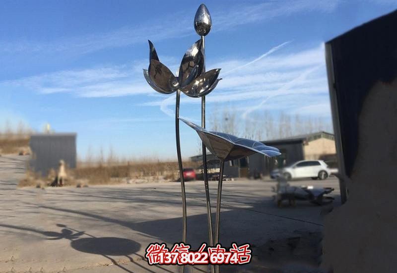 城市荷花不銹鋼雕塑 城市荷花不銹鋼雕塑