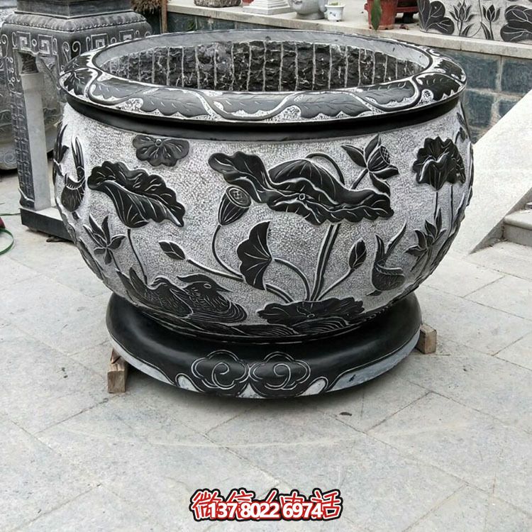 經(jīng)典氣質(zhì)石雕荷花庭院別墅 經(jīng)典氣質(zhì)石雕荷花庭院別墅