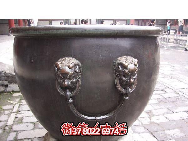 靈動(dòng)雕塑——狴犴銅雕藝術(shù)缸 靈動(dòng)雕塑——狴犴銅雕藝術(shù)缸