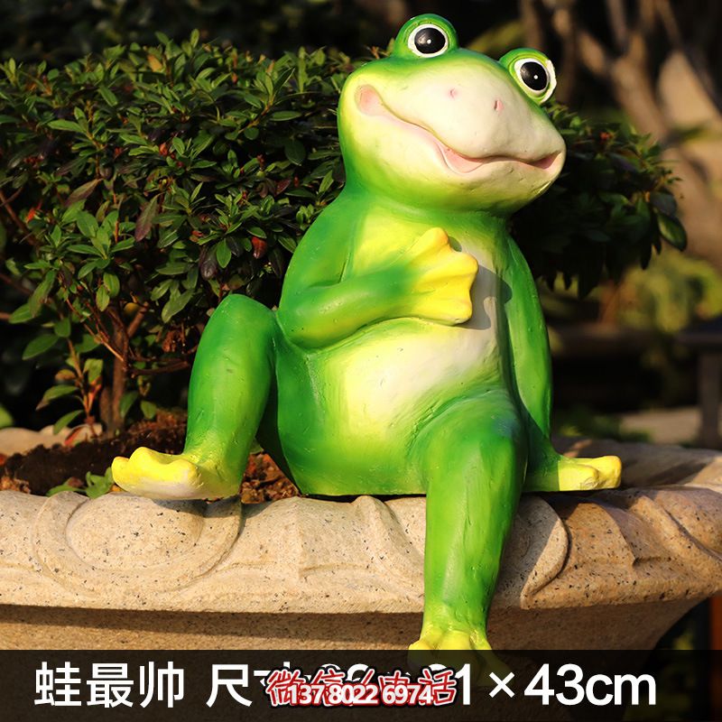 商場(chǎng)裝飾彩繪玻璃鋼雕塑青蛙 商場(chǎng)裝飾彩繪玻璃鋼雕塑青蛙