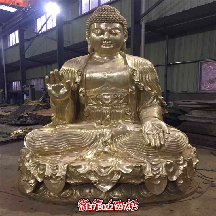 噴漆大型戶外景觀三寶佛雕塑 噴漆大型戶外景觀三寶佛雕塑