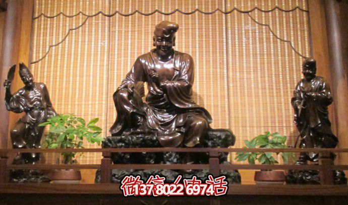 濟公仿銅不銹鋼創(chuàng)意景區(qū)雕塑 濟公仿銅不銹鋼創(chuàng)意景區(qū)雕塑