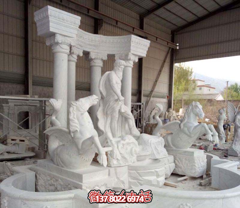 歐式園林噴泉景觀石雕組合 歐式園林噴泉景觀石雕組合