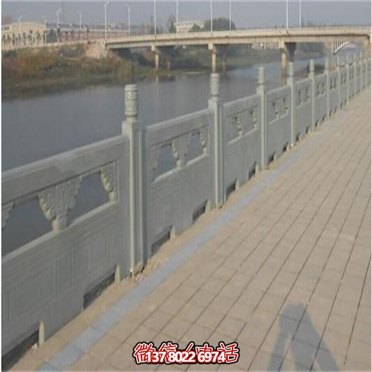 精美青石雕刻欄板，提升景區(qū)、寺廟、湖邊裝飾效果