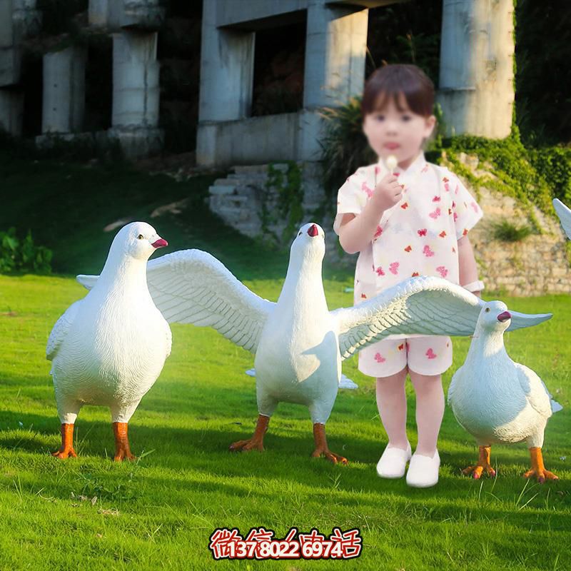 仿真城市廣場(chǎng)大型鴿子雕塑模型 仿真城市廣場(chǎng)大型鴿子雕塑模型