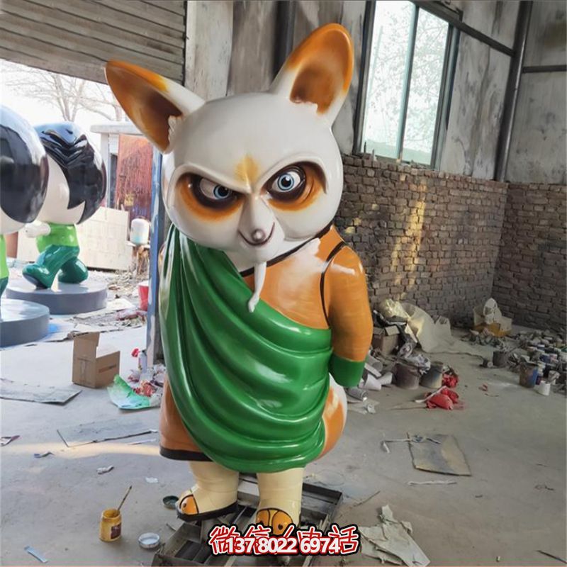 卡通浣熊游樂(lè)園室內(nèi)玻璃鋼雕塑擺放 卡通浣熊游樂(lè)園室內(nèi)玻璃鋼雕塑擺放