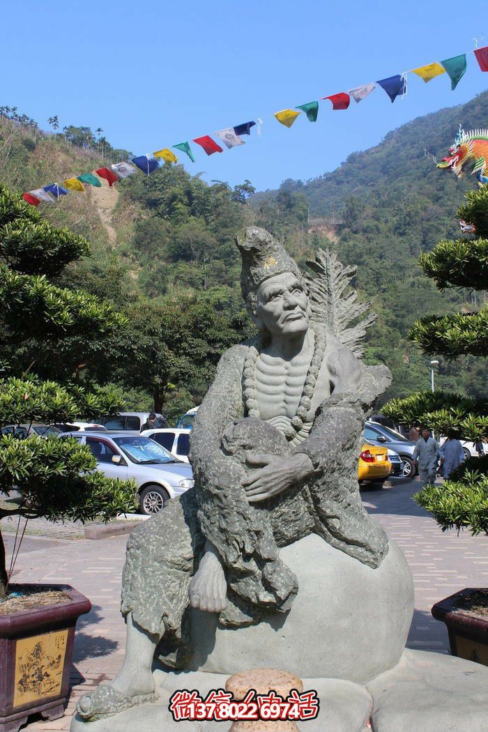 大理石石雕景區(qū)——濟(jì)公雕塑 大理石石雕景區(qū)——濟(jì)公雕塑