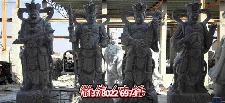古樸雅致的大理石雕塑，見證古老神佛四大天王的傳承