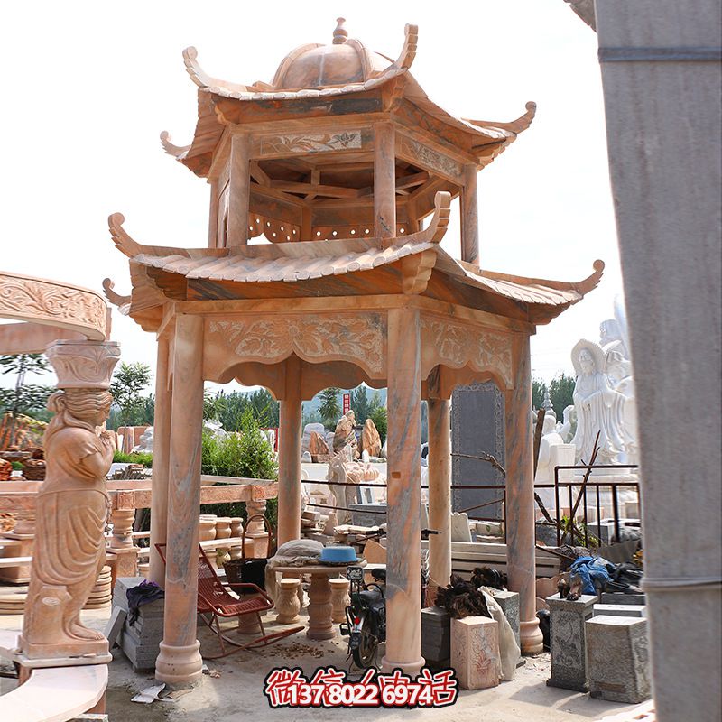 唯美晚霞休閑涼亭 唯美晚霞休閑涼亭