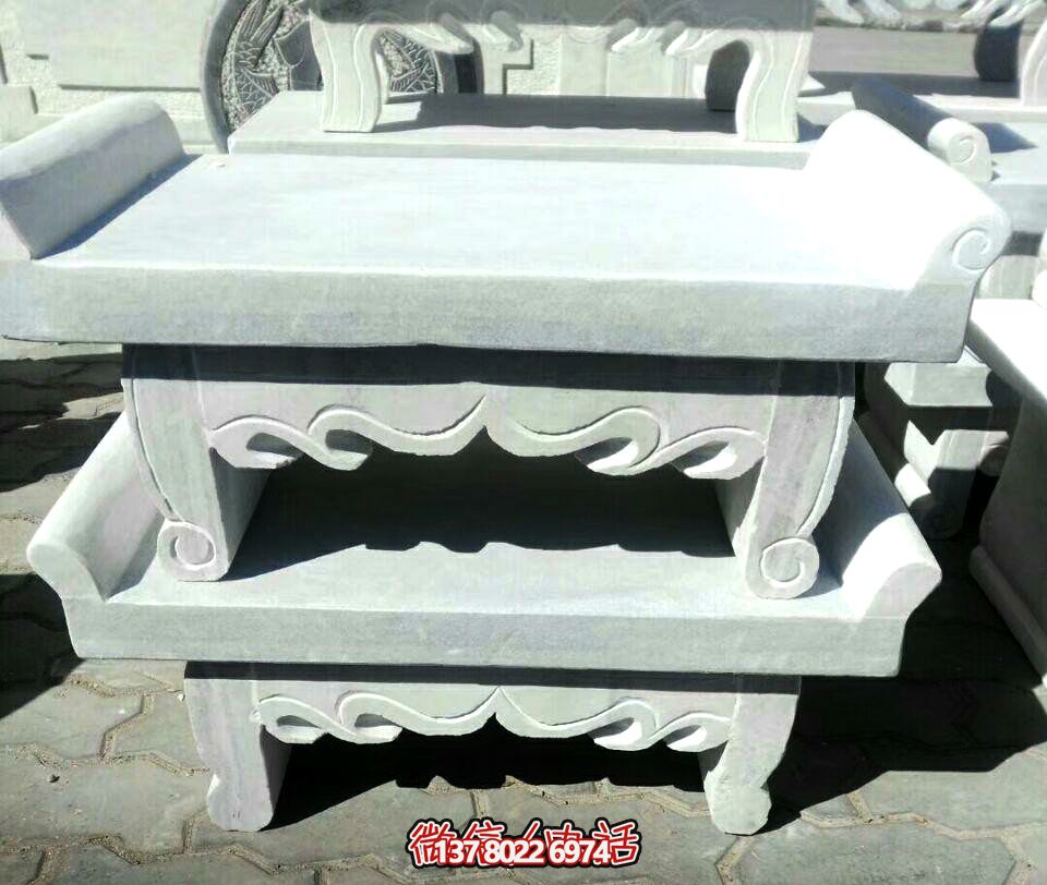 漢白玉佛像供桌，裝點(diǎn)景區(qū)寺院