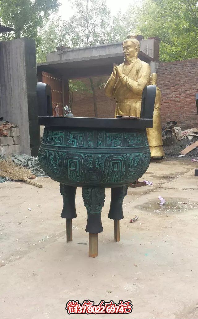 精美青銅雕塑，提升寺廟文物景觀