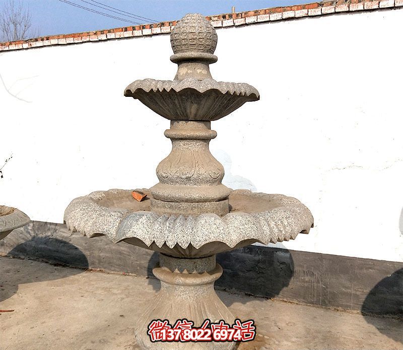 多層戶外噴泉石雕 多層戶外噴泉石雕