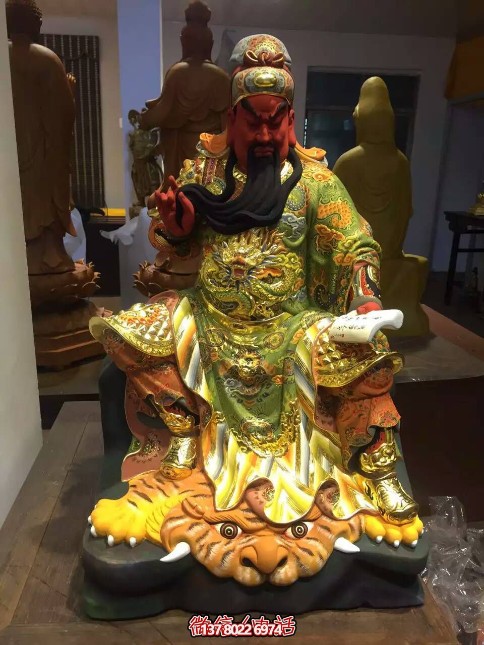 玻璃鋼彩繪客廳家居看書關(guān)公雕塑 玻璃鋼彩繪客廳家居看書關(guān)公雕塑