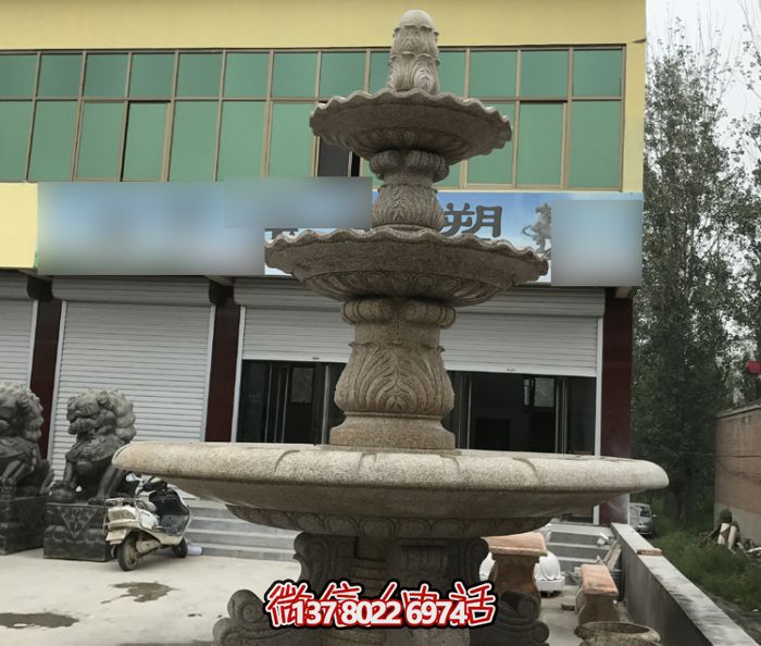 歐式庭院砂巖噴泉石雕別墅 歐式庭院砂巖噴泉石雕別墅