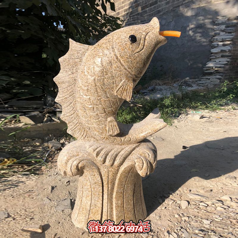 歐式石雕流水噴泉，給您的家園帶來(lái)恢弘的氣派