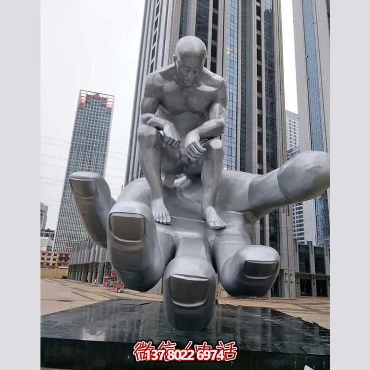 大型不銹鋼創(chuàng)意人物景觀雕塑——鐫刻在商業(yè)街、商業(yè)廣場的精美絕倫