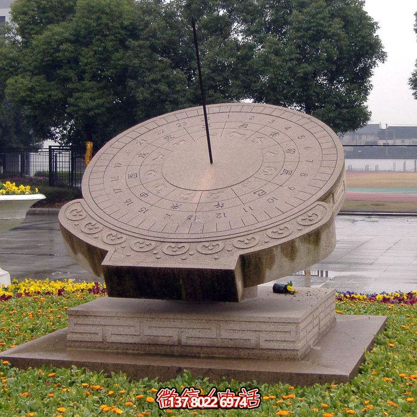 不銹鋼戶外創(chuàng)意浮雕日晷雕塑 不銹鋼戶外創(chuàng)意浮雕日晷雕塑