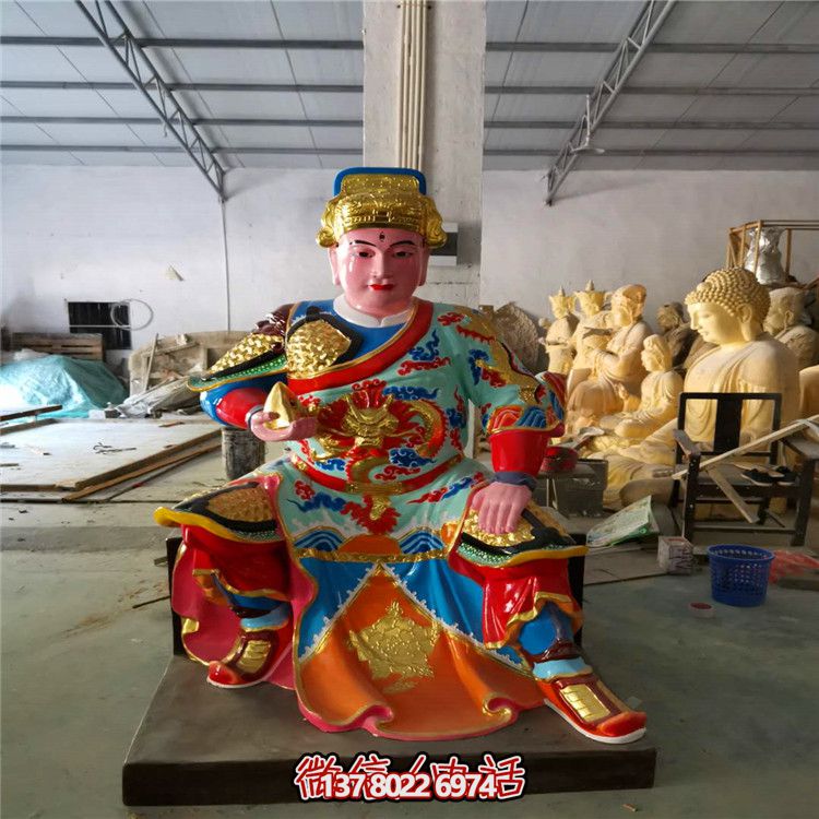 仿真玻璃鋼大型寺廟人物景觀彩繪雕塑 仿真玻璃鋼大型寺廟人物景觀彩繪雕塑
