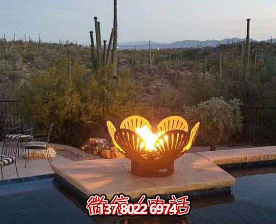 不銹鋼發(fā)光花朵雕塑 不銹鋼發(fā)光花朵雕塑