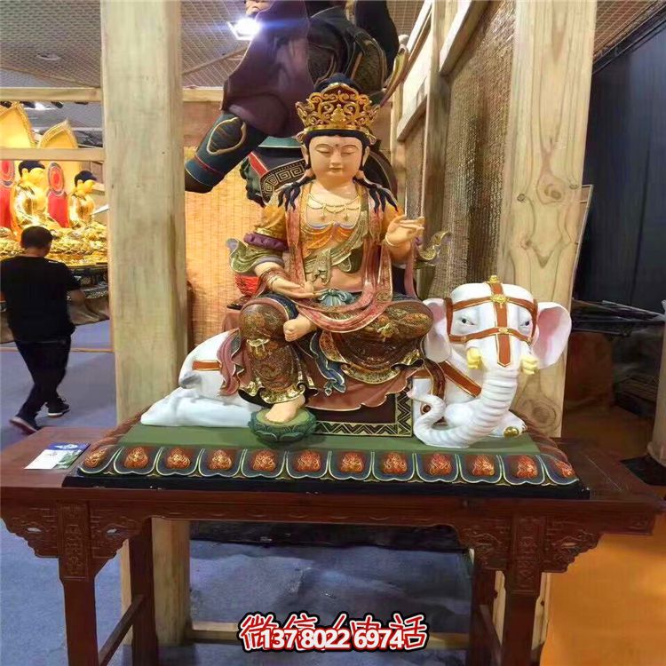 玻璃鋼雕塑文殊普賢菩薩一件古典而神圣的藝術品 玻璃鋼雕塑文殊普賢菩薩一件古典而神圣的藝術品