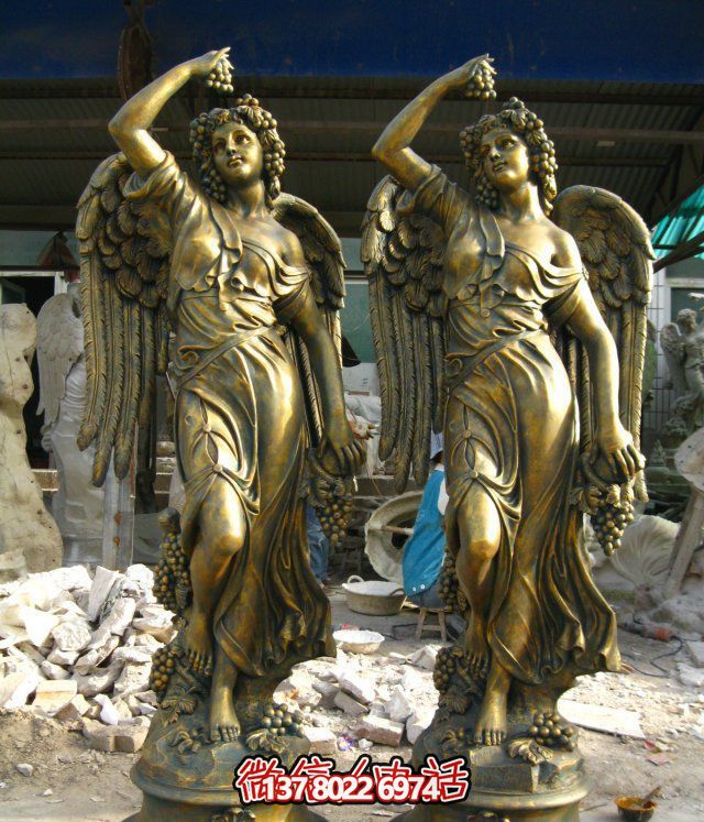 玻璃鋼四季女神仿銅人物戶外廣場(chǎng)景觀女孩雕塑 玻璃鋼四季女神仿銅人物戶外廣場(chǎng)景觀女孩雕塑