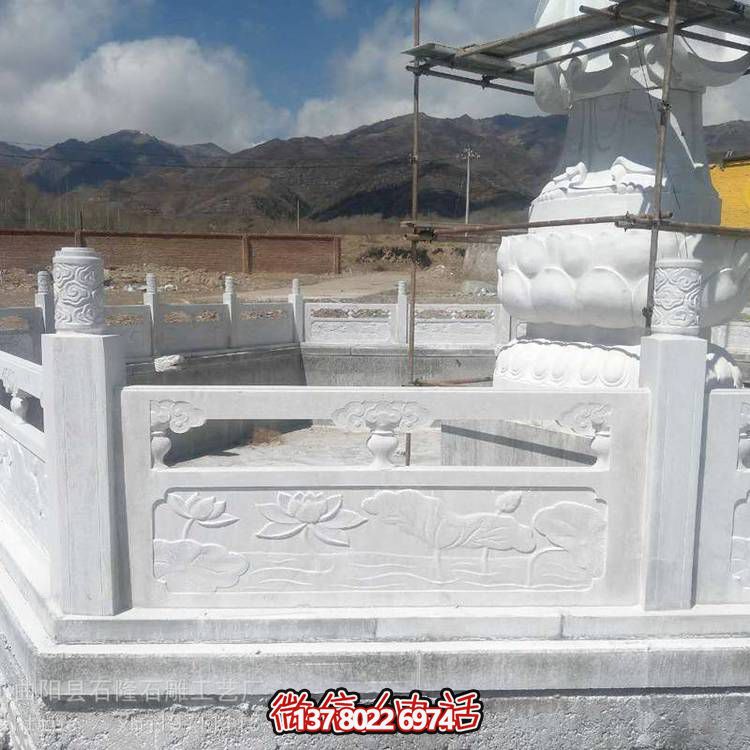 大理石欄桿雕塑，為公園、戶外景區(qū)增添優(yōu)雅氣質(zhì)