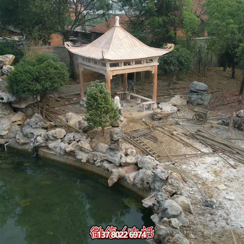 新中式仿古園林涼亭 新中式仿古園林涼亭