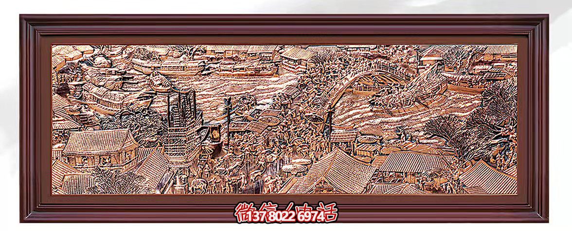 抽象浮雕清明上河圖 抽象浮雕清明上河圖