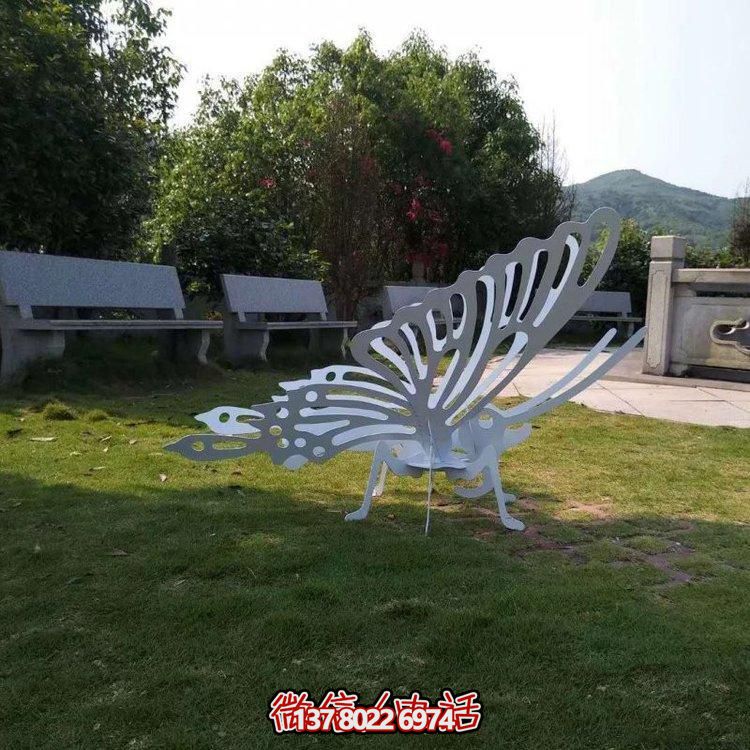 高級不銹鋼雕塑擺件，讓公園更加美麗