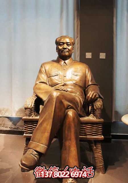 偉大領(lǐng)袖毛澤東銅雕雕塑 偉大領(lǐng)袖毛澤東銅雕雕塑