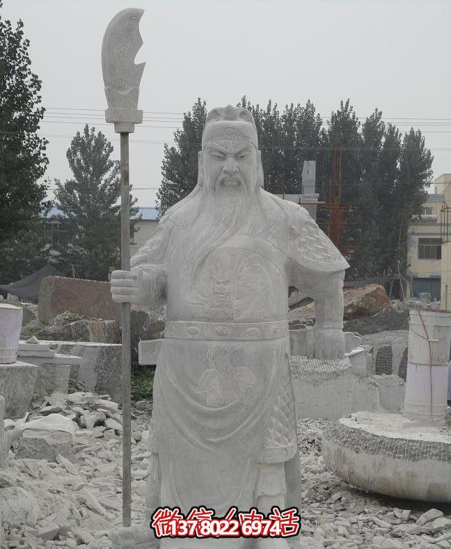 關(guān)公大型石雕戶(hù)外雕塑 關(guān)公大型石雕戶(hù)外雕塑