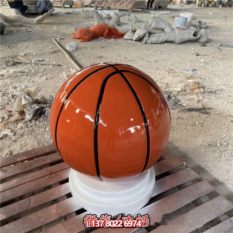 仿真玻璃鋼雕塑一款融入公園、校園、體育館的創(chuàng)意體育裝置