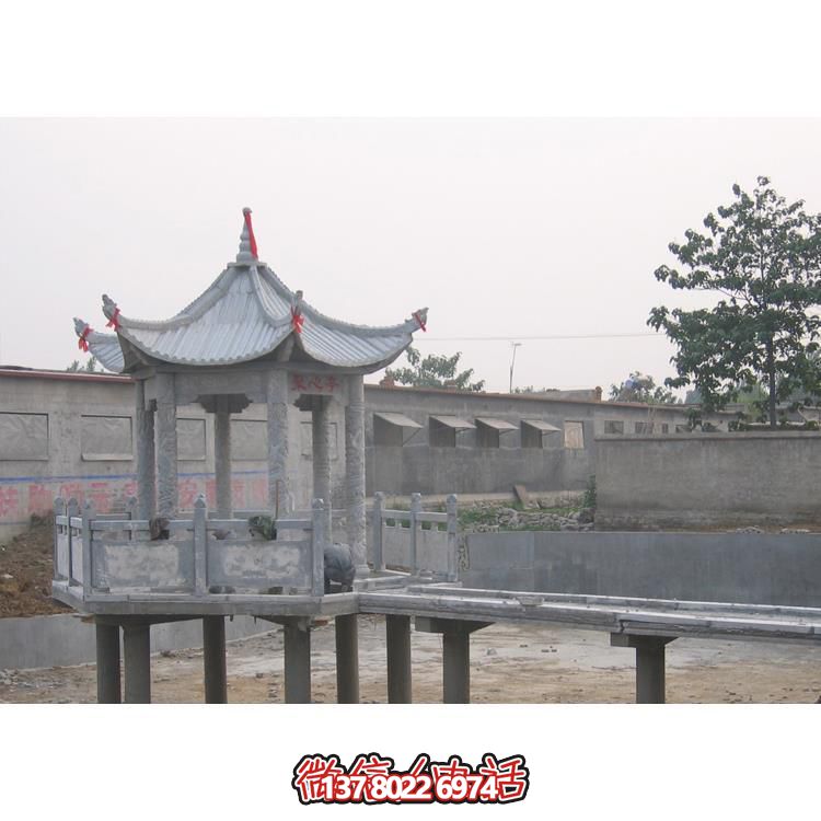 大理石景觀雕塑涼亭，滿足室外休閑需求