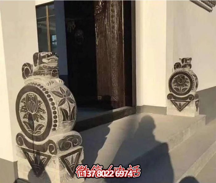 現(xiàn)代庭院美景—仿古浮雕抱鼓石 現(xiàn)代庭院美景—仿古浮雕抱鼓石