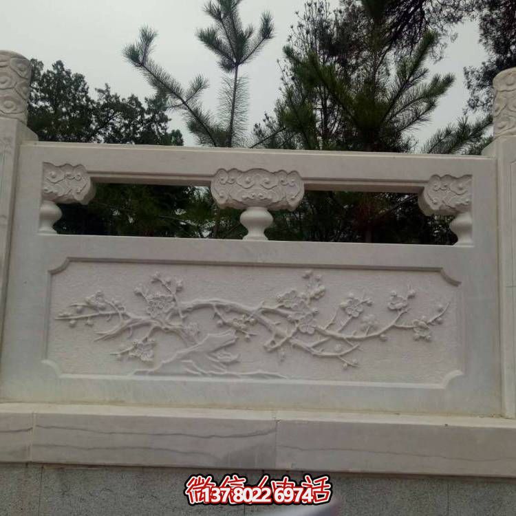 大理石石雕欄桿，給你一個安全且美麗的橋邊