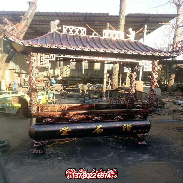 獨(dú)特創(chuàng)意銅雕香爐，讓你體驗(yàn)寺廟式神秘雕塑感受