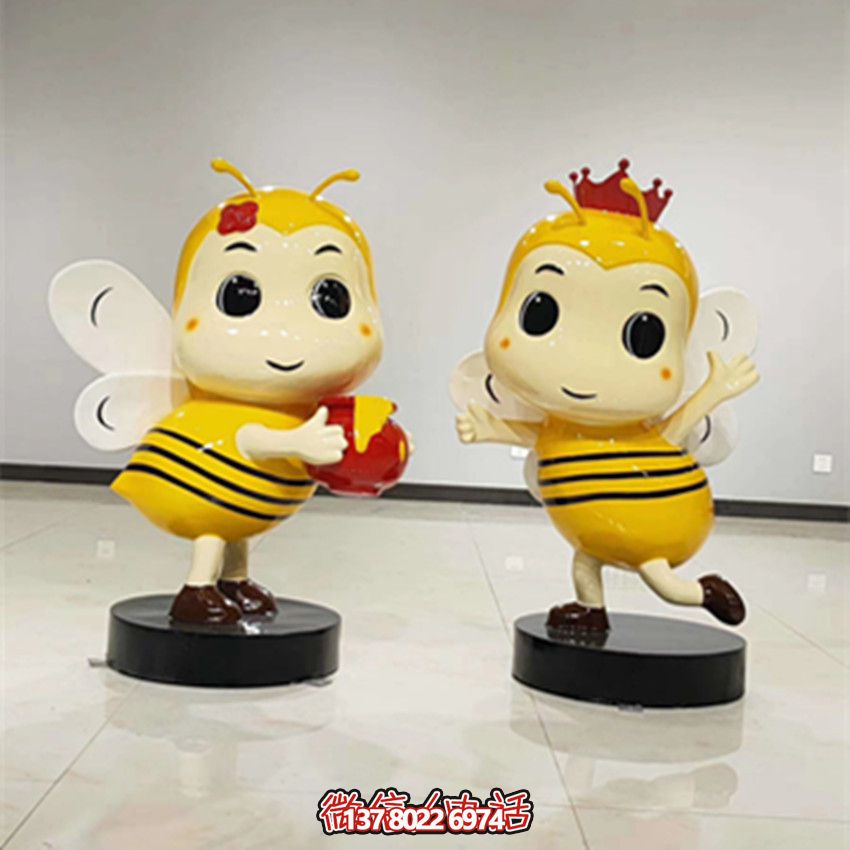 玻璃鋼蜜蜂創(chuàng)意彩繪景區(qū)雕塑 玻璃鋼蜜蜂創(chuàng)意彩繪景區(qū)雕塑