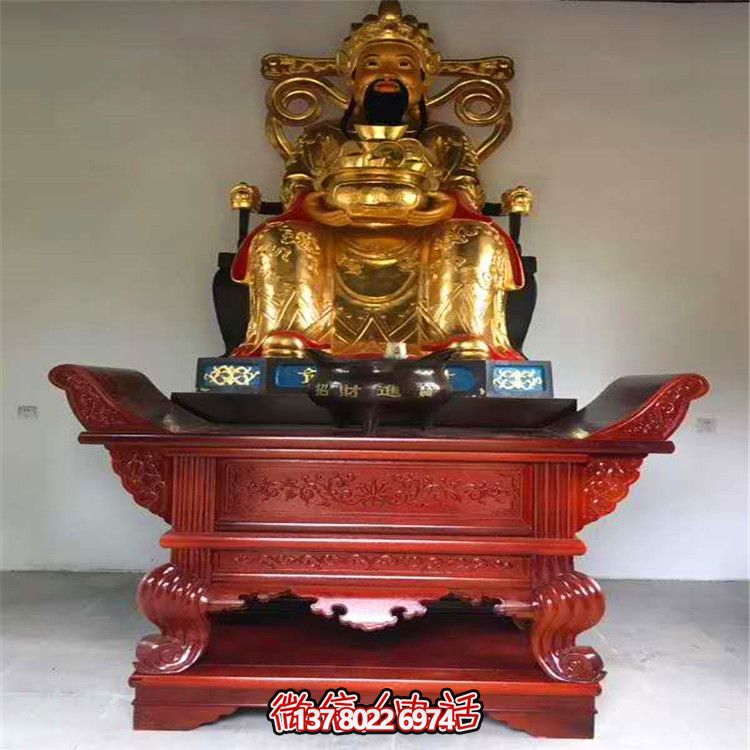 古典宗教風(fēng)格木雕供桌 古典宗教風(fēng)格木雕供桌