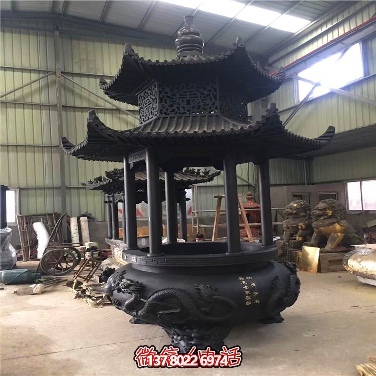 傳統(tǒng)工藝景區(qū)香爐鑄鐵寶蓋足 傳統(tǒng)工藝景區(qū)香爐鑄鐵寶蓋足