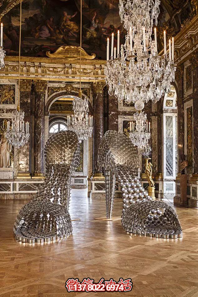 不銹鋼鏤空雕塑——給酒店大廳增添創(chuàng)意擺件 不銹鋼鏤空雕塑——給酒店大廳增添創(chuàng)意擺件