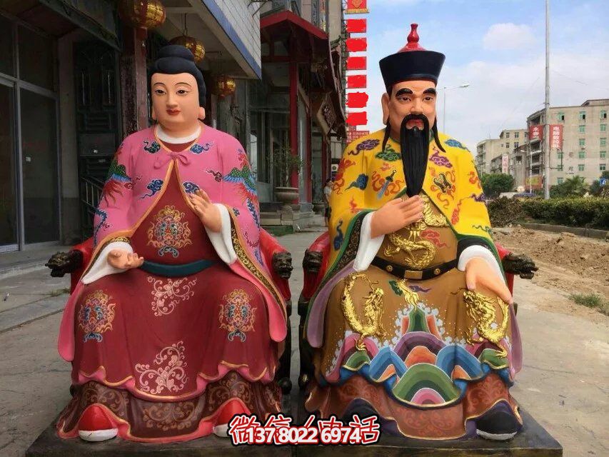 玻璃鋼太爺彩繪雕塑 玻璃鋼太爺彩繪雕塑