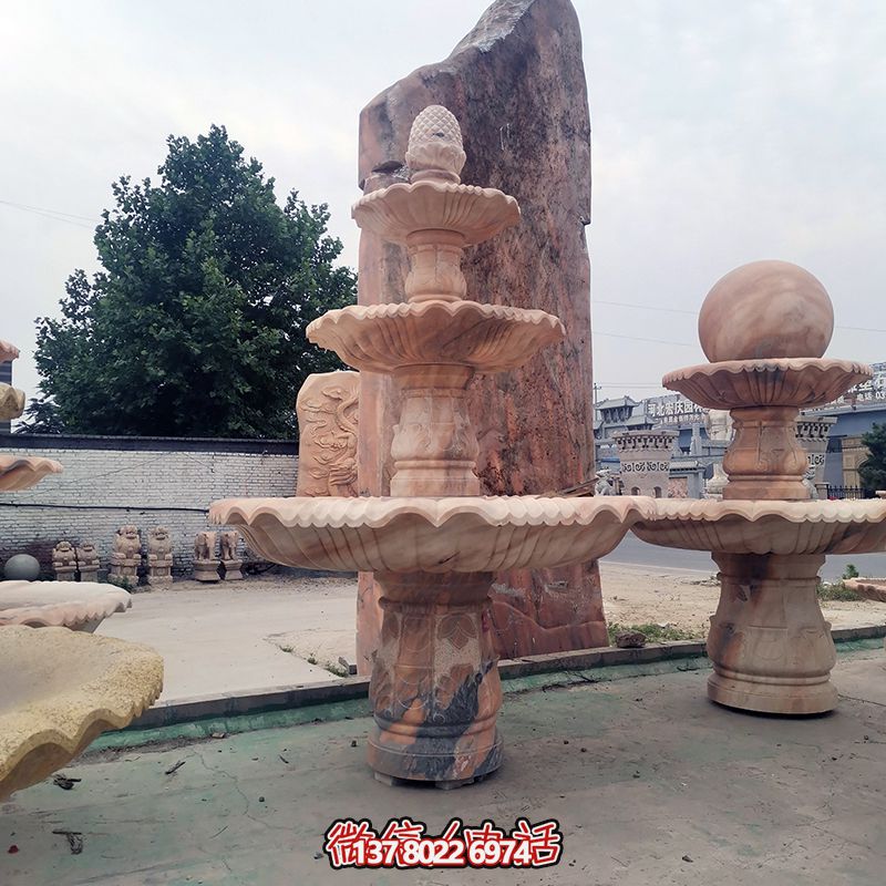 精美室內(nèi)石雕人物噴泉 精美室內(nèi)石雕人物噴泉