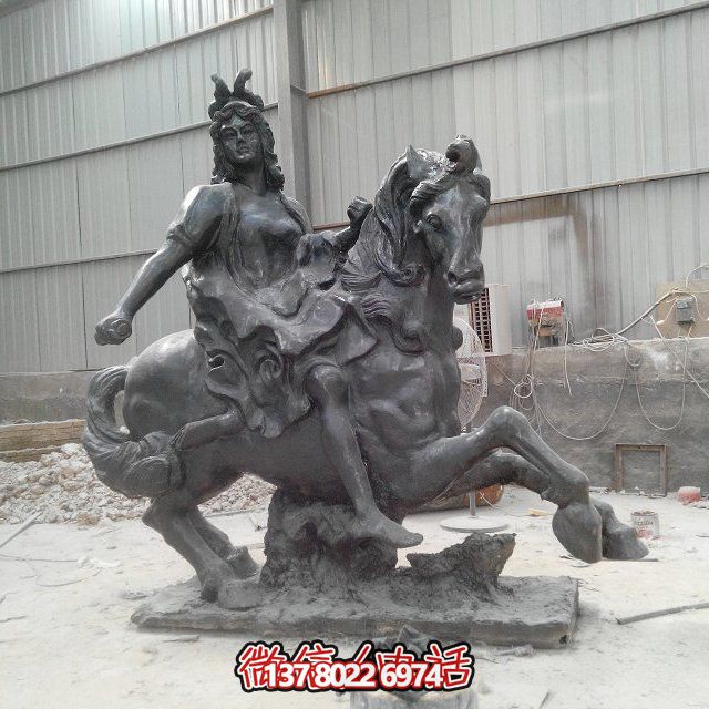 西方風(fēng)格玻璃鋼雕塑，打造精美景觀