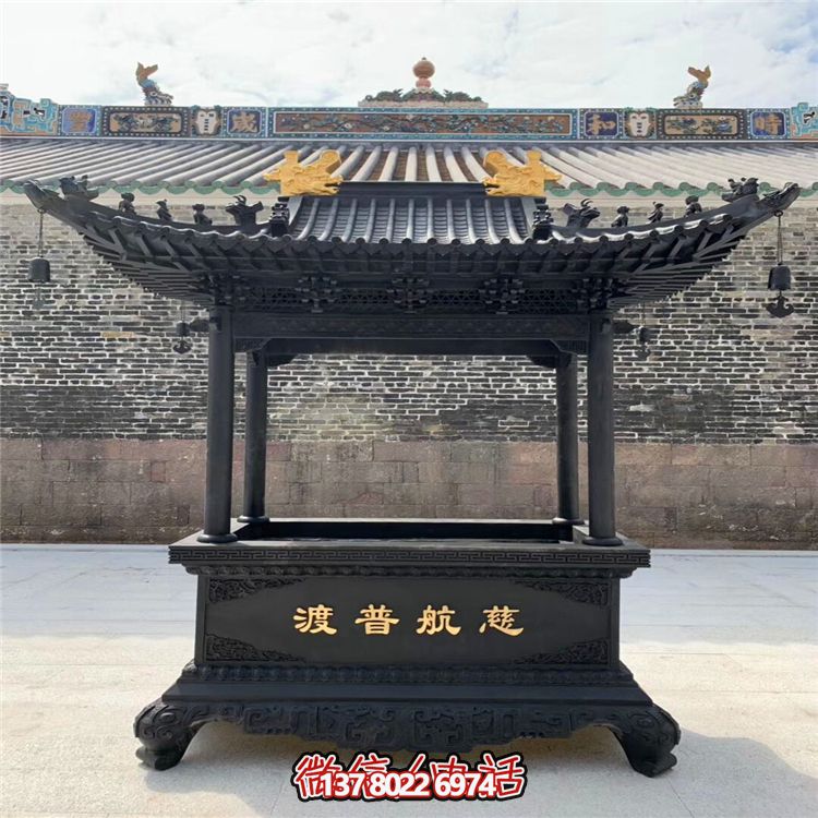 景區(qū)寺院祈福上香四柱香爐 景區(qū)寺院祈福上香四柱香爐