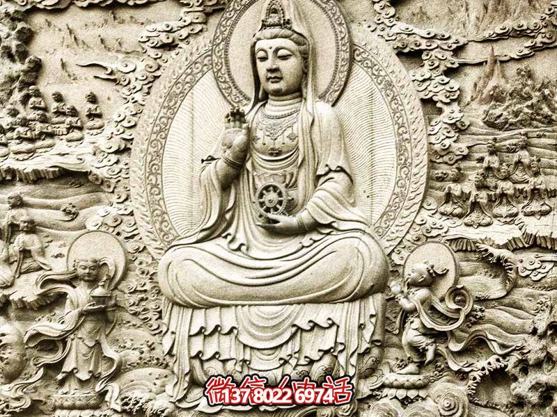 石雕觀音釋放靈氣增添景區(qū)魅力 石雕觀音釋放靈氣增添景區(qū)魅力