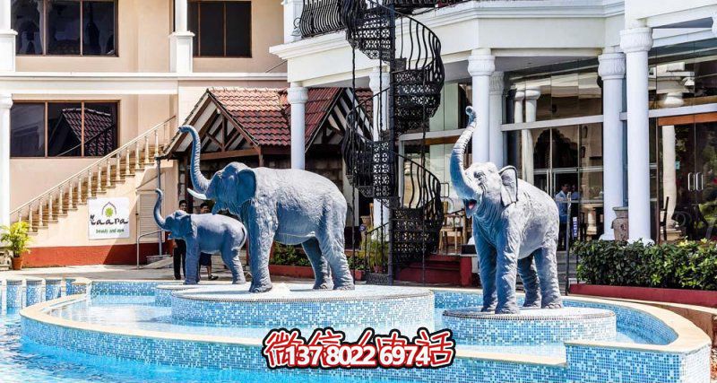 玻璃鋼大象雕塑噴泉——為酒店增添獨(dú)特的藝術(shù)氣息 玻璃鋼大象雕塑噴泉——為酒店增添獨(dú)特的藝術(shù)氣息