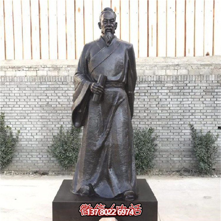 古代人物鑄銅雕塑，讓您感受古代典故的魅力！